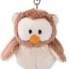 Eule Oscar 10cm Schlüsselanhänger Mit Mit Drehbarem Kopf, Plüsch (46090) -Plüschwelt Verkauf 15612783 01