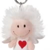 NICI Schutzengel Weiß 7cm Schlüsselanhänger Mit Symbol Herz (46121) -Plüschwelt Verkauf 15613049 01
