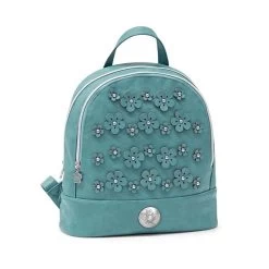 Nici 17062 Kl. Freizeit-Rucksack Jolly Mäh Schaf Yuna Blumenapplikation Türkis
