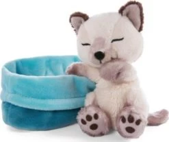 NICI Sleeping Pets Kätzchen Siamkatze 12cm Im Körbchen -Plüschwelt Verkauf 23982945 03