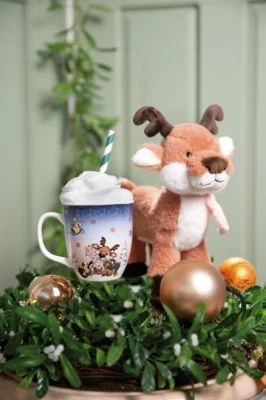 NICI Rentier Jonte GREEN, Schlenker, 25 Cm (48314) 4 NICI Rentier Jonte GREEN, Schlenker, 25 Cm (48314) – Bild 2