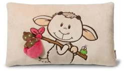 Nici 37620 Kissen Zicklein Hänsel + 2D Lebkuchenmann 43x25cm Plüsch Fairy Tales