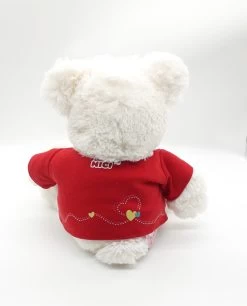 Nici 37756.1 Classic Bear Creme Mit Rotem T-Shirt "I Love You" 35cm Plüsch Schlenker -Plüschwelt Verkauf 37756 1 8