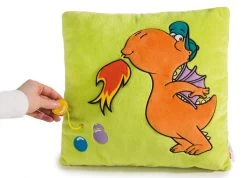 Nici 40693 Kissen Der Kleine Drache Kokosnuss Plüsch 35x35cm -Plüschwelt Verkauf 40693 03 ansicht 02 23681709
