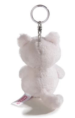 Nici 41115 Schlüsselanhänger Katze Hellgrau Ca 10cm Plüsch -Plüschwelt Verkauf 41115 ansicht 01 1305x2048