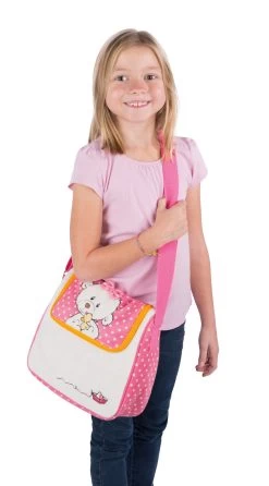 Nici 43357 Kindergartentasche Bär Kleine Schwester & Ente 26x24x10cm