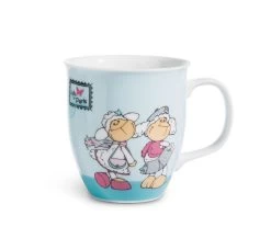 Nici 44288 Tasse Jolly Mäh Schafe In Paris Kaffeetasse Teetasse 9,5x10cm