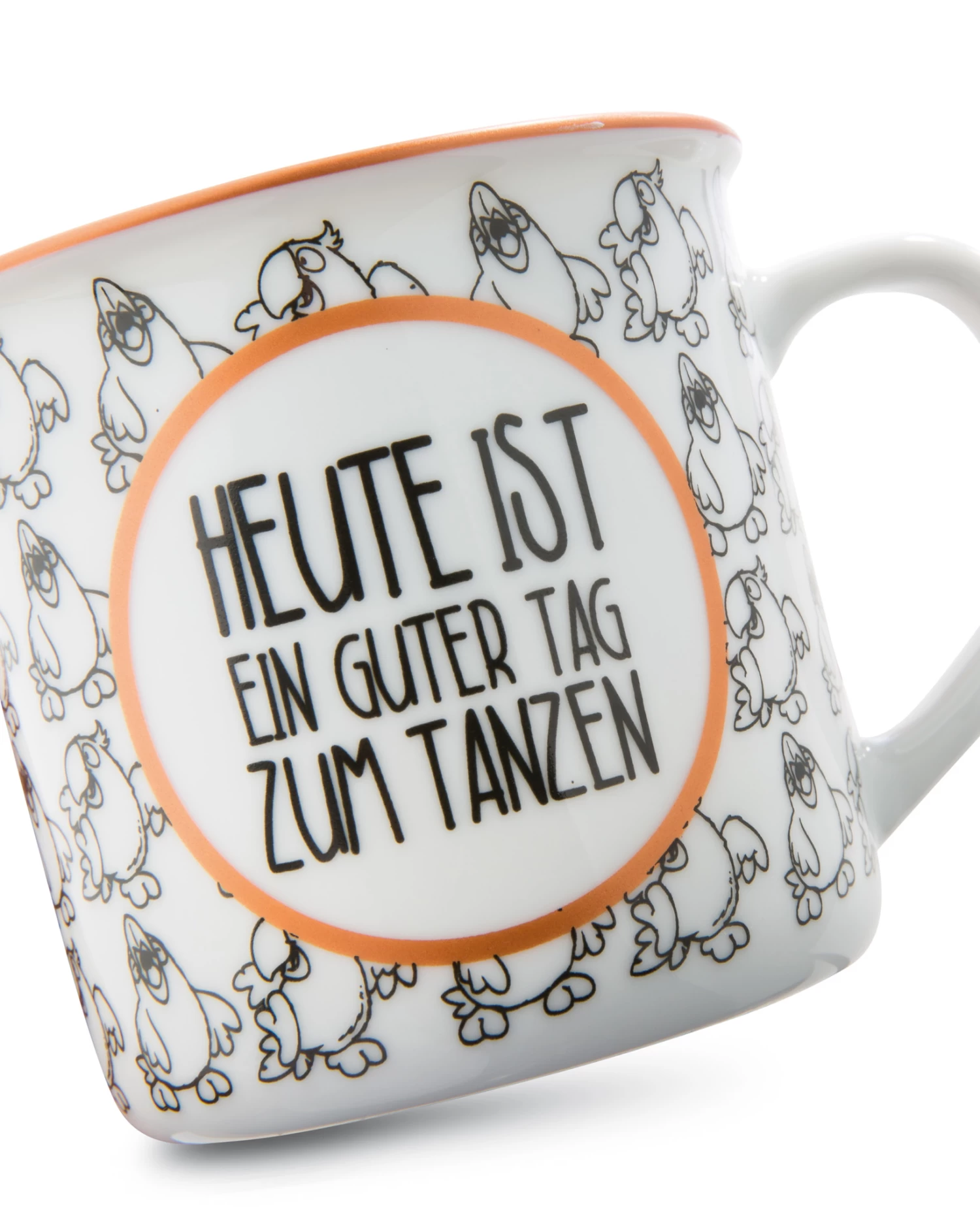 Nici 45011 Porzellantasse Metallic "Heute Ist Ein Guter Tag Zu Tanzen" Bronze 6 Nici 45011 Porzellantasse Metallic "Heute Ist Ein Guter Tag Zu Tanzen" Bronze – Bild 4