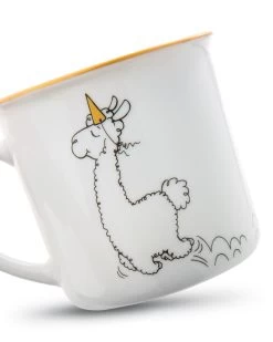 Nici 45013 Porzellantasse Metallic "Gehe Deinen Weg" Lama Kaffeetasse Teetasse -Plüschwelt Verkauf 45013 04 ZA 1638x2048