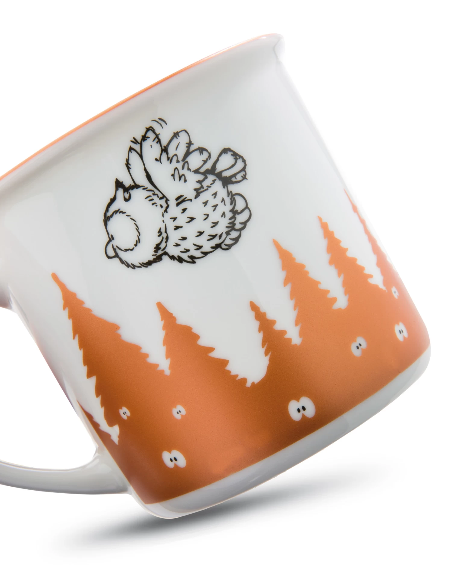 Nici 45019 Porzellantasse Metallic "Ich Befürchte Ich Bin Wach" Eule Kaffeetasse 5 Nici 45019 Porzellantasse Metallic "Ich Befürchte Ich Bin Wach" Eule Kaffeetasse – Bild 3