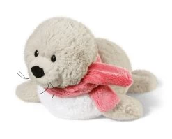 Nici 34731 Robbe Mit Schal Liegend Ca 25cm White World Plüsch Kuscheltier