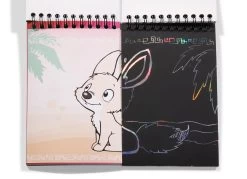 Nici 45278 Kratzbuch Scratch Book Wild Friends Ameisenbär Wüstenfuchs Gürteltier -Plüschwelt Verkauf 45278 02 ZA 2048x1484