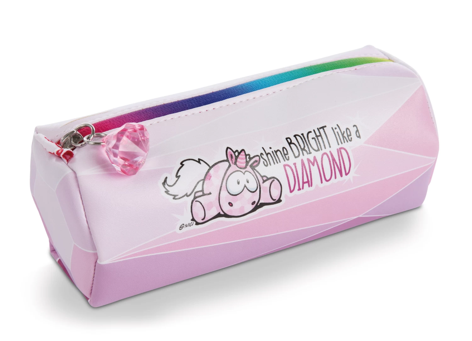 Nici 47641 Stiftemäppchen Schlamper Einhorn Pink Diamond "shine Bright" Bunt 3 Nici 47641 Stiftemäppchen Schlamper Einhorn Pink Diamond "shine Bright" Bunt
