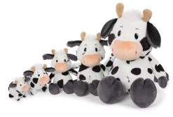 Nici 47783 Kuh Cowluna 33cm Farm Friends Plüsch Kuscheltier Schlenker GREEN -Plüschwelt Verkauf 47780 10 47781 47782 47783 47784 Groessenvergleich 2048x1390