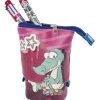 Nici 47984 Mäppchen Schlamper Verstellbar Krokodil & Nilpferd Wild Friends GREEN