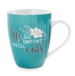Nici 48095 Tasse Katze Meowlina Life Is Better With Cats Porzellan Ca 350ml -Plüschwelt Verkauf 48095 02 ZA Frei 2009x2048