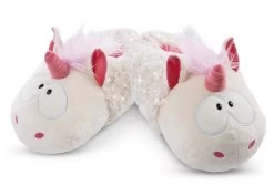 Nici 48168 Hausschuhe Einhorn Theodor Im Schneeanzug Figürlich Gr.34-37 GREEN