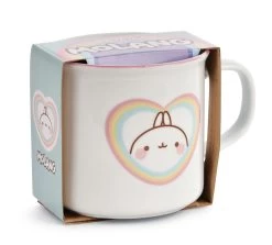 Nici 48234 Tasse Molang Regenbogen In Geschenkverpackung Porzellan 400ml Kawaii -Plüschwelt Verkauf 48235 01 HA Frei