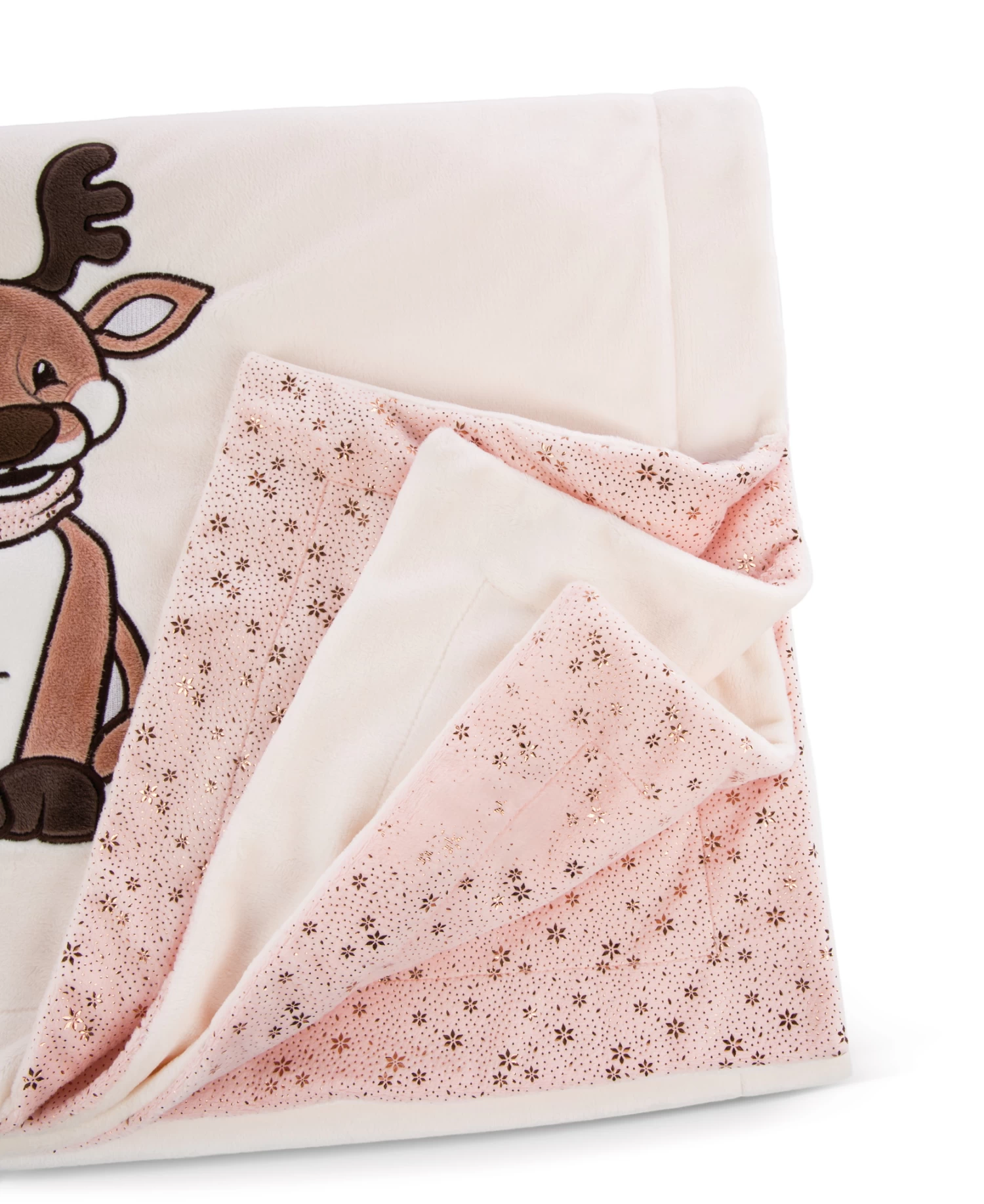 Nici 48335 Plüschdecke Rentier Jonte Ca. 140x175cm Winter Friends GREEN 6 Nici 48335 Plüschdecke Rentier Jonte Ca. 140x175cm Winter Friends GREEN – Bild 4