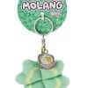 Nici 48871 Schlüsselanhänger Molang Kleeblatt Glücksklee 7cm Plüsch Kawaii -Plüschwelt Verkauf 48871 01 HA Frei
