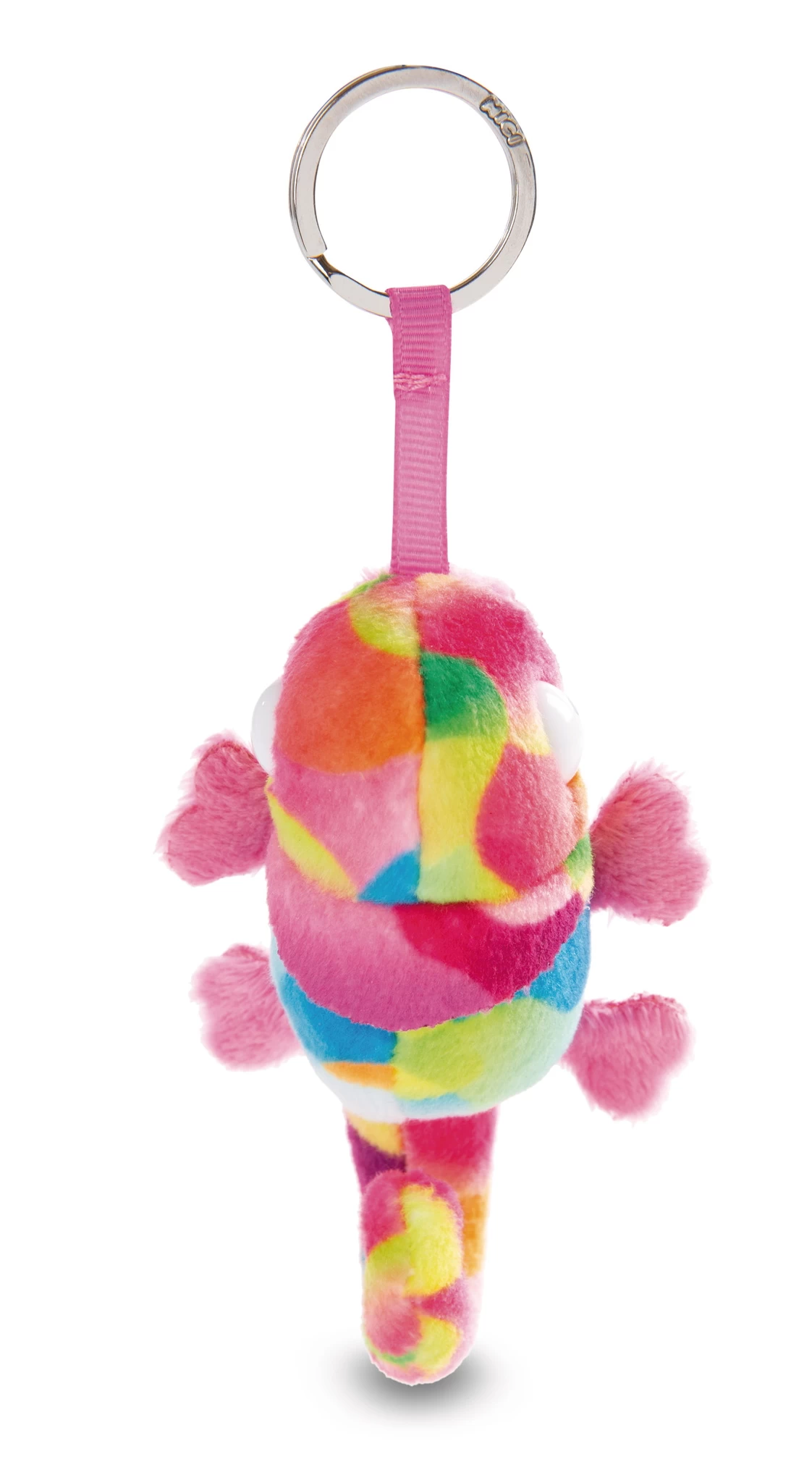 Nici 48963 Schlüsselanhänger Chamäleon Candymon 8cm Spring Summer Pink Gemustert 4 Nici 48963 Schlüsselanhänger Chamäleon Candymon 8cm Spring Summer Pink Gemustert – Bild 2