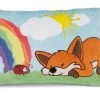 Nici 49163 Kissen Fuchs Fridalie 43x25cm Plüsch Regenbogen Forest Friends GREEN -Plüschwelt Verkauf 49163 01 HA Frei 2048x1053