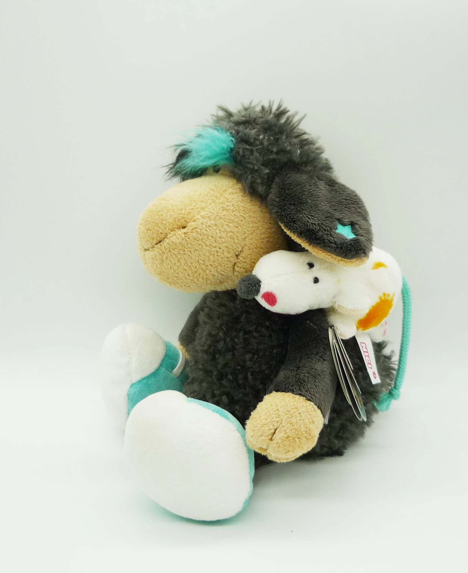 Nici 37068 Schaf Jolly Leroy 30cm Mit MagNICI Ratte Schlenker Plüsch Kuscheltier 5 Nici 37068 Schaf Jolly Leroy 30cm Mit MagNICI Ratte Schlenker Plüsch Kuscheltier – Bild 3