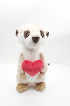 Nici 90551 Erdmännchen Mit Herz Meerkat 30cm Plüsch Kuscheltier Taiwan Limited -Plüschwelt Verkauf Nici 90551 Erdmaennchen mit Herz Meerkat 30cm Pluesch Kuscheltier Taiwan Limited 5