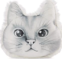 Nici Kissen Katze Meowlina, Figürlich, 43 X 38 Cm (48090)